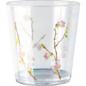 Corelle Cherry Blossom Bamboo Leaf Acrylic 14 oz. Tumbler REL2442